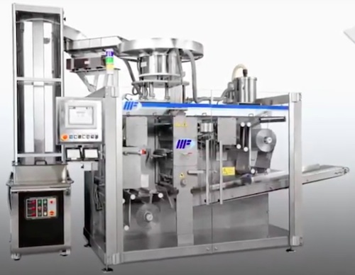Пакувальна машина в пакет саше для таблеток, вітамінів і капсул MF Packaging Італія