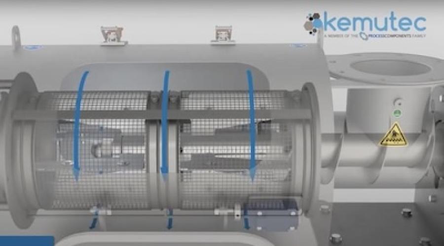 Центробіжний просіювач KEMUTEC